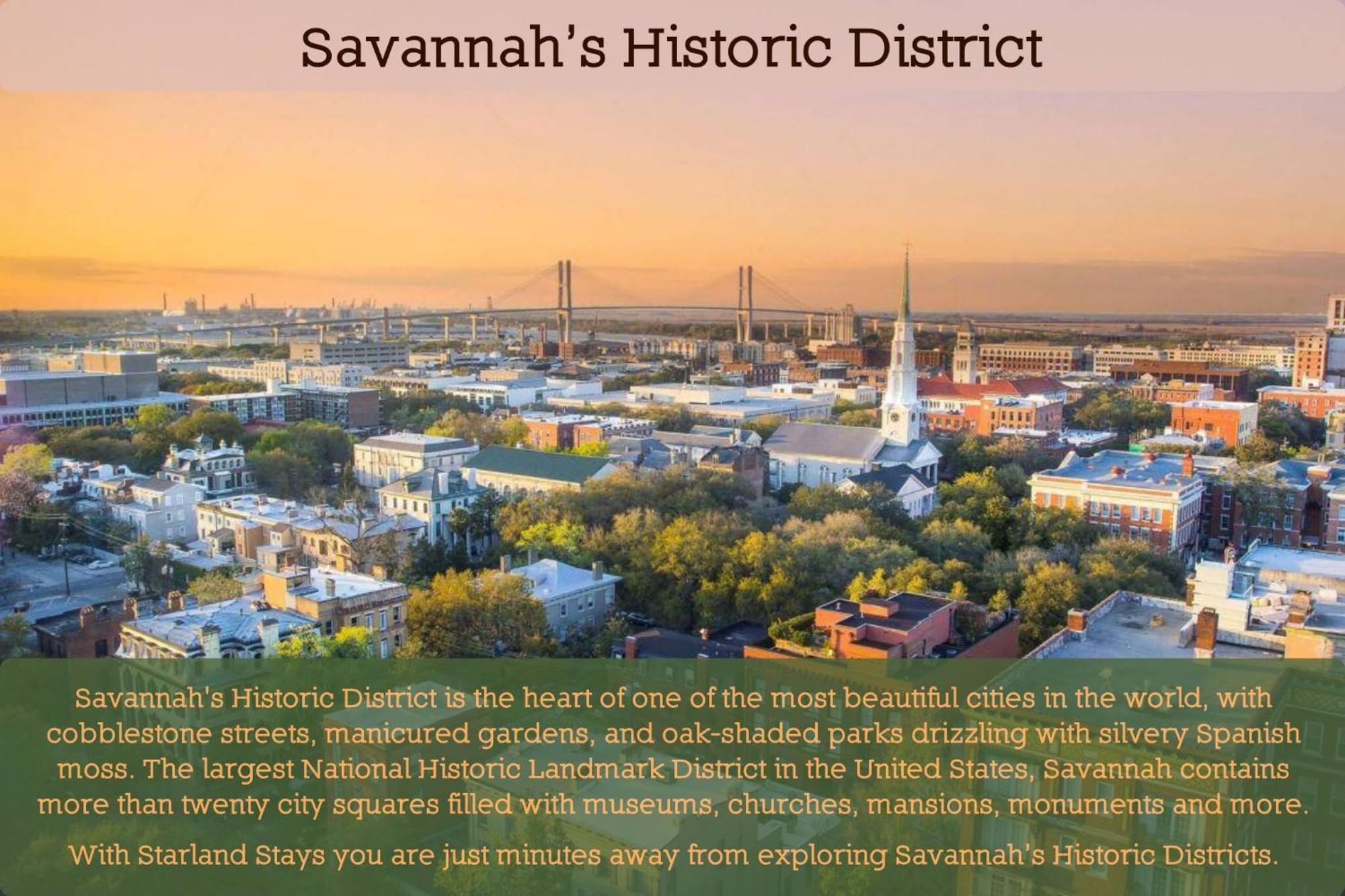 Ferienhaus Starland District Gem Work Remotely Dogs Ok! Savannah